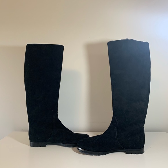 Baldinini knee high boots in Suede - Picture 4 of 8